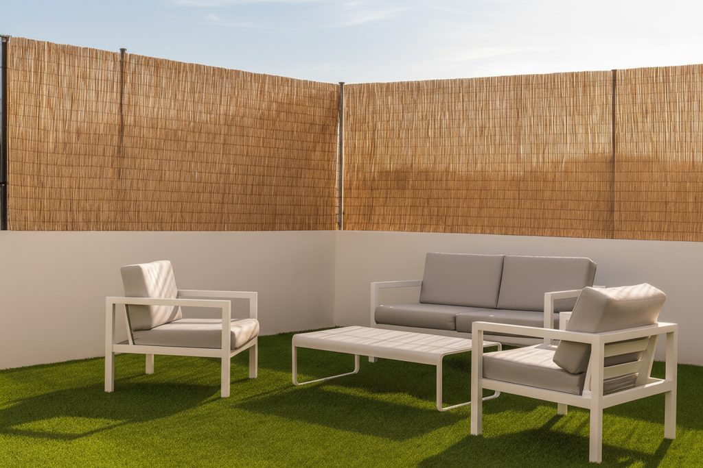 JUNCO NATURAL TEJIDO 2X3M