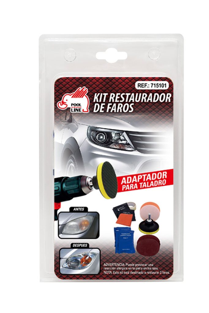 RESTAURADOR PULIDOR FAROS AUTO
