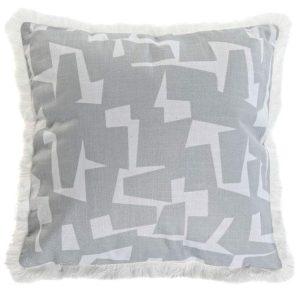 COJIN POLIESTER IMPRESO GRIS T