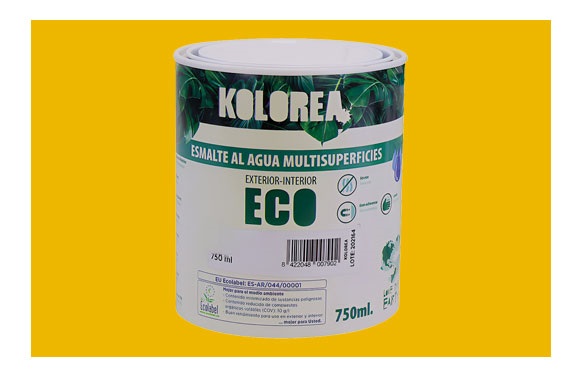 ESMALTE AL AGUA ECO SAT 250ML