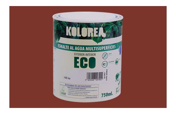 ESMALTE AL AGUA ECO SAT 750ML