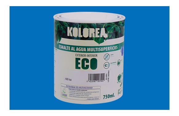 ESMALTE AL AGUA ECO SAT 750ML