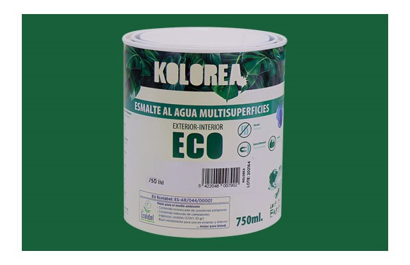 ESMALTE AL AGUA ECO SAT 750ML