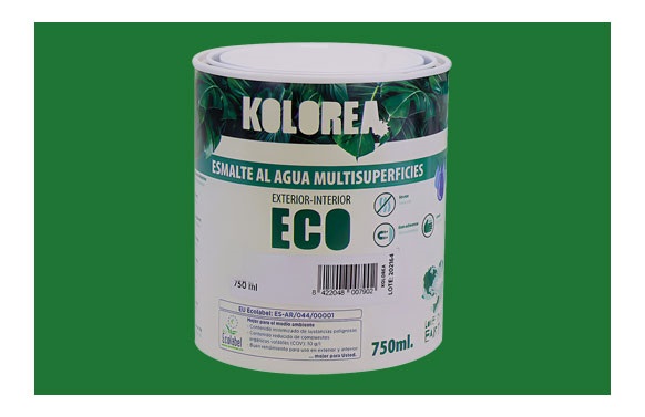 ESMALTE AL AGUA ECO SAT 750ML