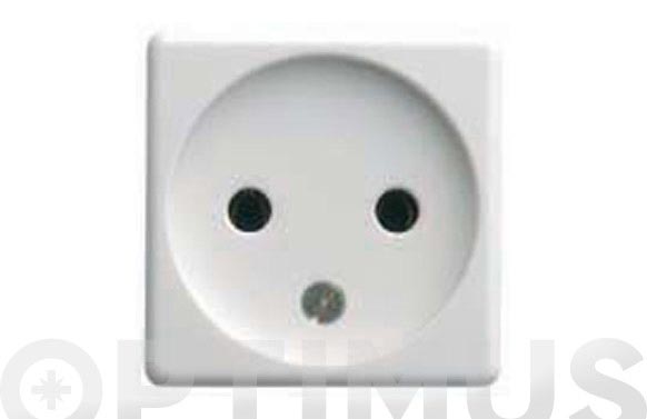 BASE ENCHUFE 2P BLANCO S27 PLA