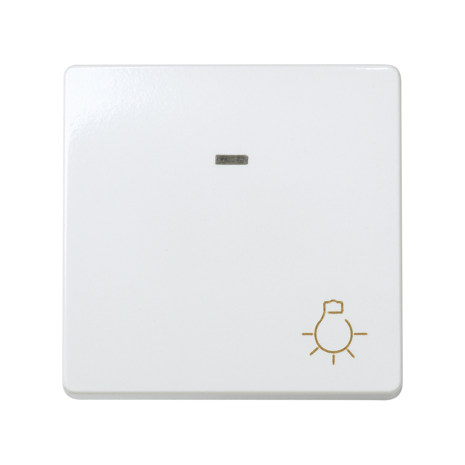 PULSADOR MEC+TECLA LUZ C/LUM B