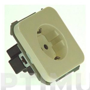 BASE ENCHUFE 2P+TT MARFIL S31