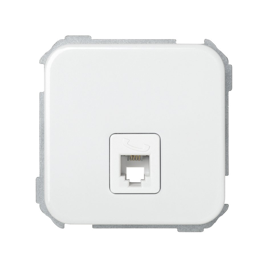 TOMA TELÉFONO RJ-11 BLANCO S31