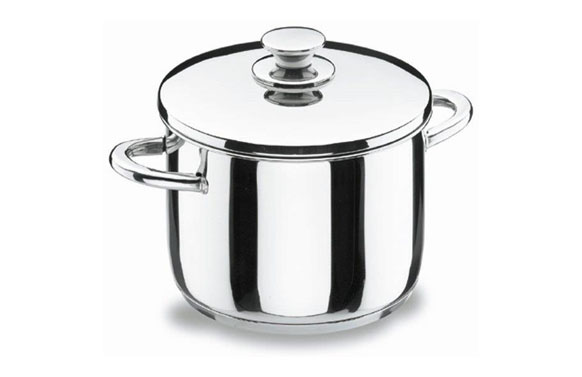 OLLA ALTA C/TAPA 20CM VITROCOR