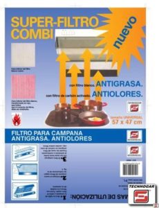 FILTRO EXTRACTORA CARBONO ACTI