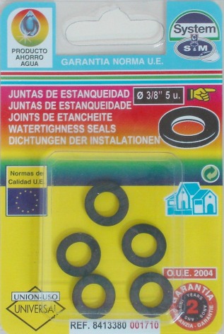 JUNTA PLANA 3/8″ 5 PZ