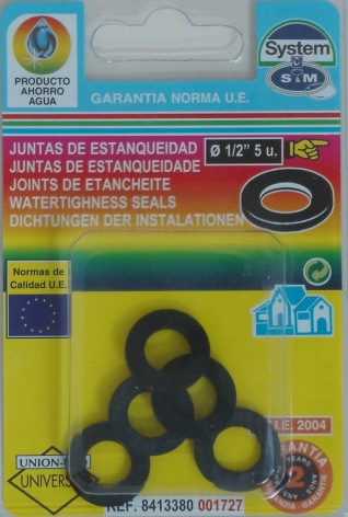 JUNTA PLANA 1/2″ 5 PZ