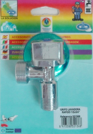 GRIFO LAVADORA MINI SIMPLE