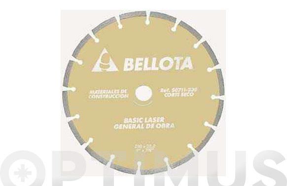 DISCO CORTE 230 MM DIAM BASICO