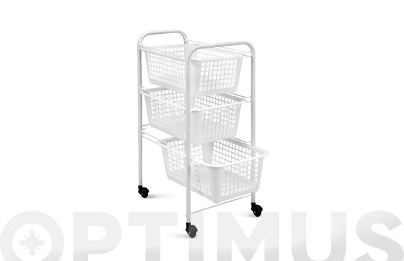 CARRO MULTIUSO 3 C 38X30X68CM