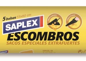 SACO ESCOMBRO 55X80CM 5 PZ SAP