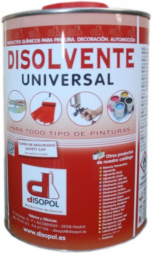 DISOLVENTE UNIV. 1 LT DISOPOL