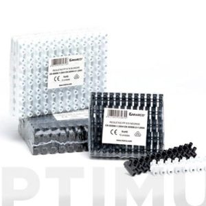 REGLETA CONEX. 4MM NEGRA