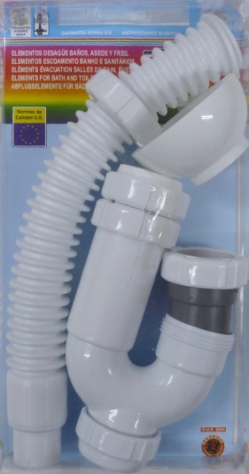 SIFON CURVO EXTENSION FLEXIBLE