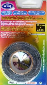 CINTA TAPAFUGAS 2,5MTX19
