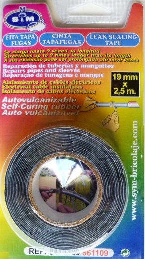 CINTA TAPAFUGAS 2,5MTX19