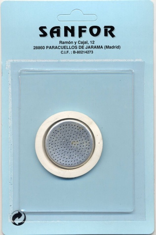 FILTRO + JUNTA CAFETERA 01TZ 5