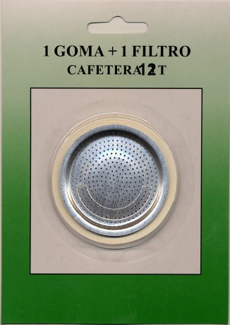 FILTRO + JUNTA CAFETERA 12TZ 5