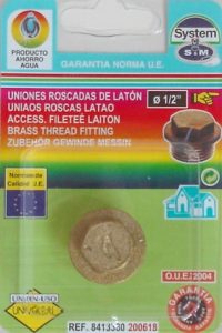 TAPON M 1/2" LAT 200618