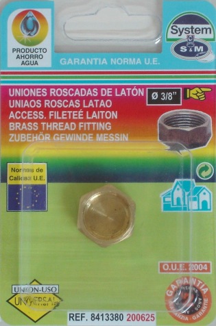 TAPON H 3/8″ LAT 200625