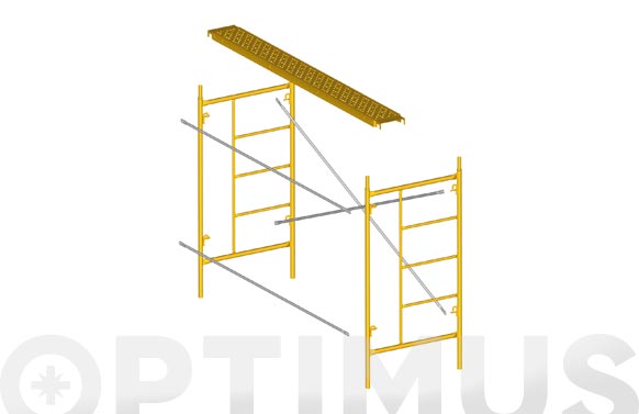 MARCO ANDAMIO REFOR 2X1MT