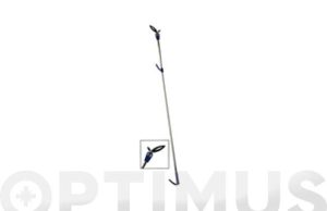 PINZA ESCAPARATE 1,60MT CROMO