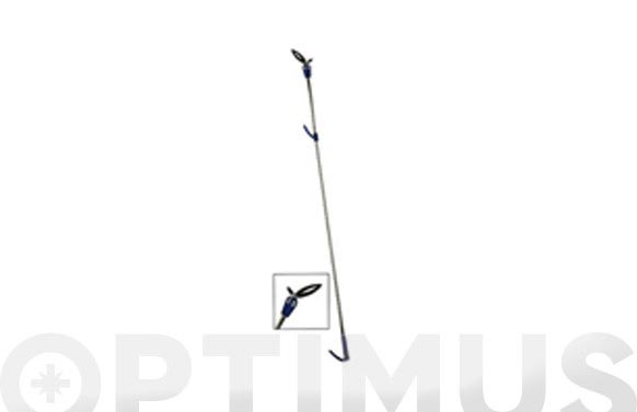 PINZA ESCAPARATE 1,60MT CROMO