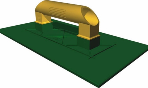 TALOCHA RECT LISA 280X160MM JA