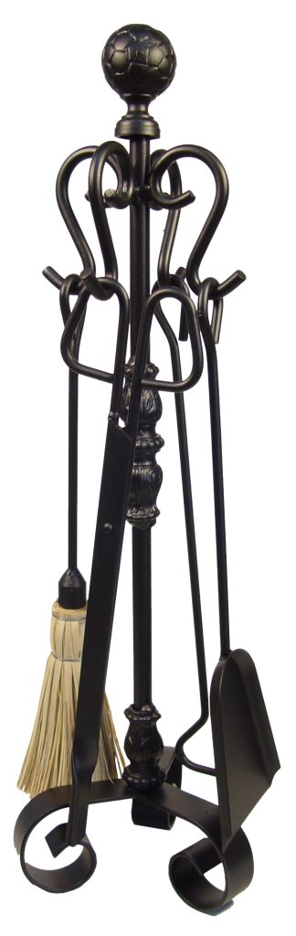 JUEGO CHIMENEA CAL. BOLA FORJA