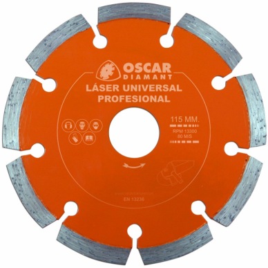 DISCO PROF LASER 115 MM