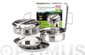 FIAMBRERA 2 PLATOS 16 CM IN. 7