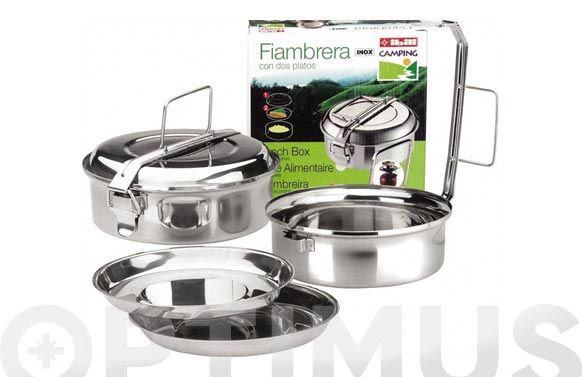 FIAMBRERA 2 PLATOS 16 CM IN. 7