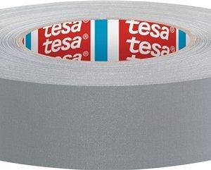 CINTA ADH 38MMX50MT TEJIDO GRI