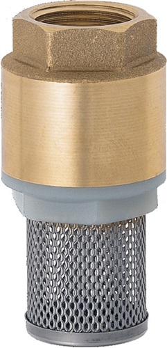 VÁLVULA DE PIE ROSCA H 1 LATÓN