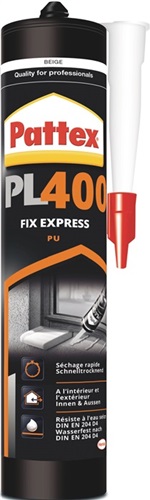 ADHESIVO MONTAJE PU 495GR BEIG