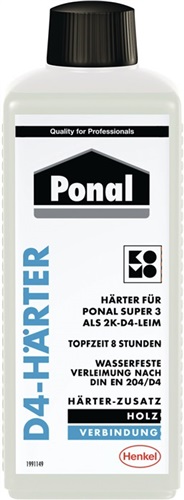 ENDURECEDOR D4 PEGAMENTO PONAL