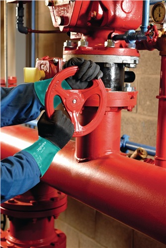 GUANTE QUIMICO 08-30CM NYL/NIT