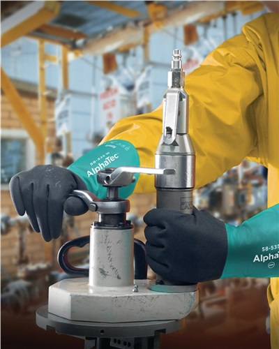 GUANTE QUIMICO 09-35,6CM NYL/N