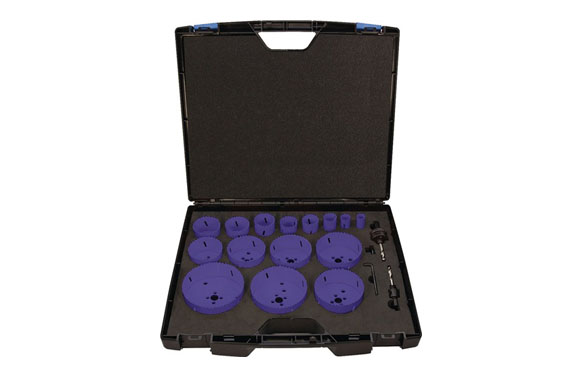 CORONA PERFORADORA JGO 17PZ Ø