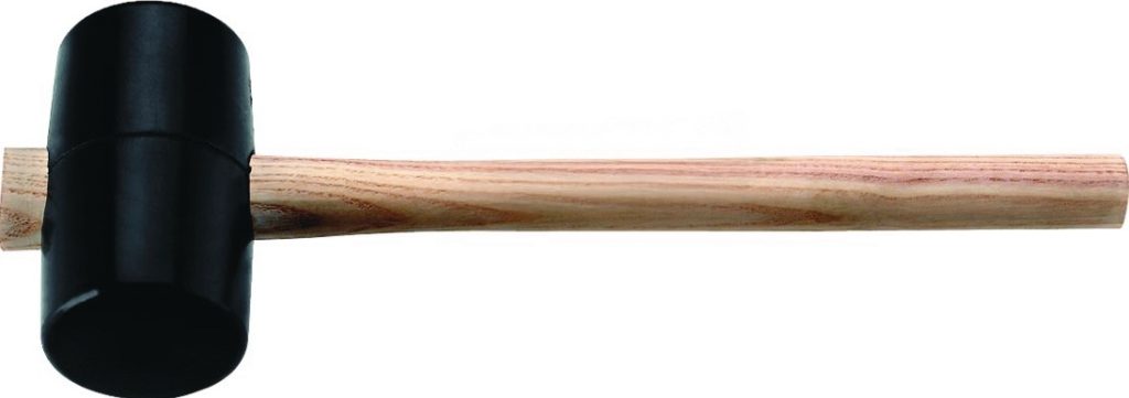 MAZA ALB. Ø64X113MM GOMA NEGRA