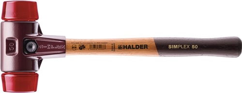 MAZA CABEZAS PLASTICO ROJO 30X