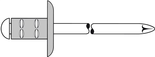 REMACHE FIJ POLYGRIP 4,8X10MM