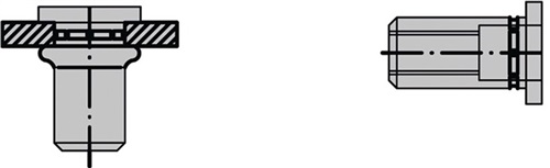 TUERCA REMACHABLE ALUM 7X13,5M