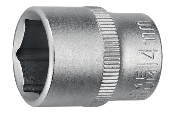 LLAVE DE VASO HEXAGONAL 1/4 11