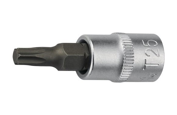 LLAVE DE VASO PUNTA TORX 1/4 T